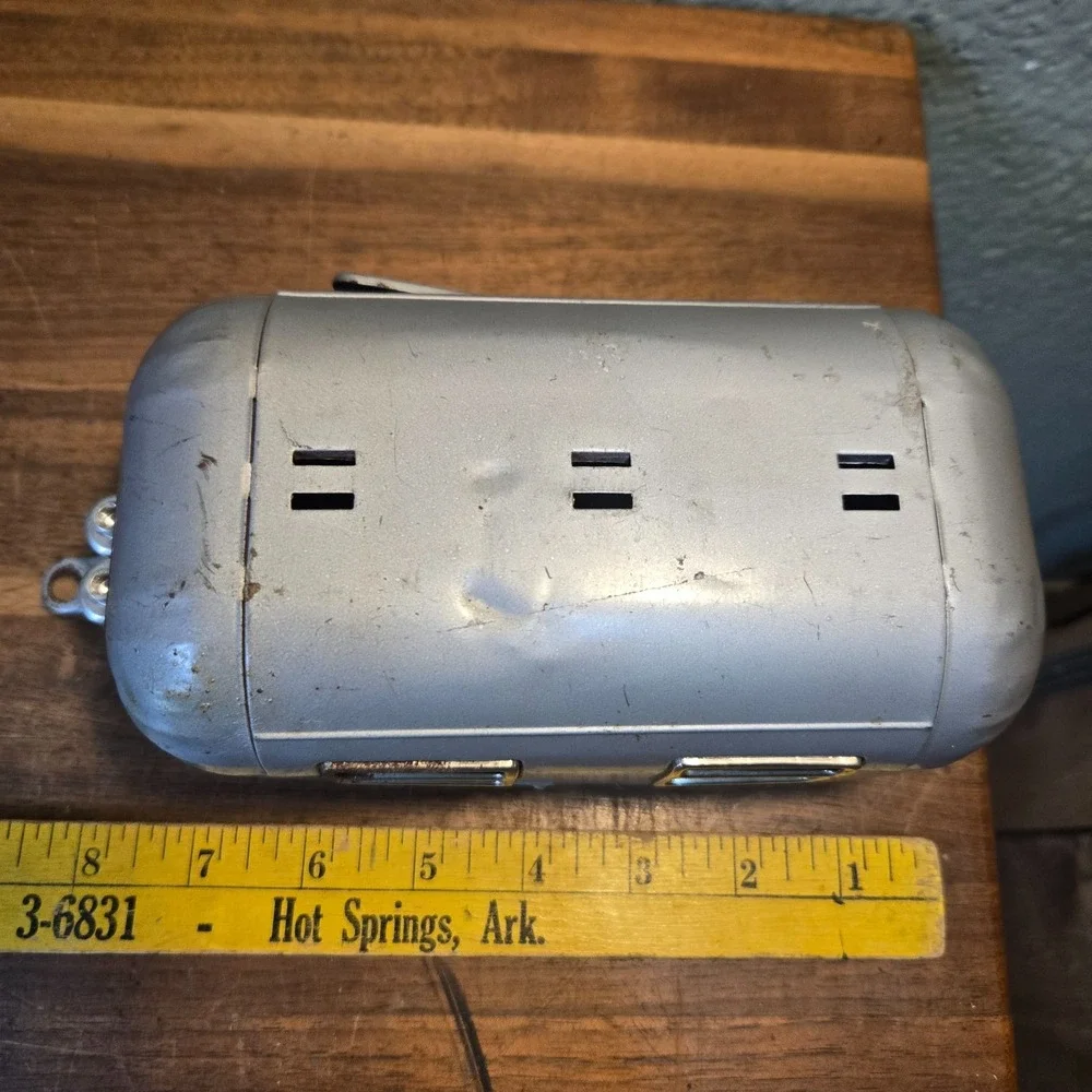 Rare Vintage Tin Bandai Air Stream Camper Trailer 1959? For parts/repair
